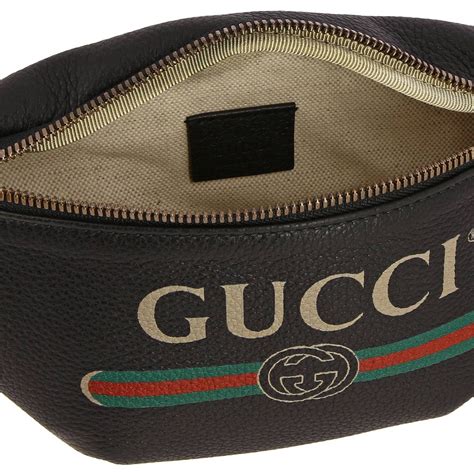 marupio gucci nnero in pelle|Marsupio Gucci Uomo .